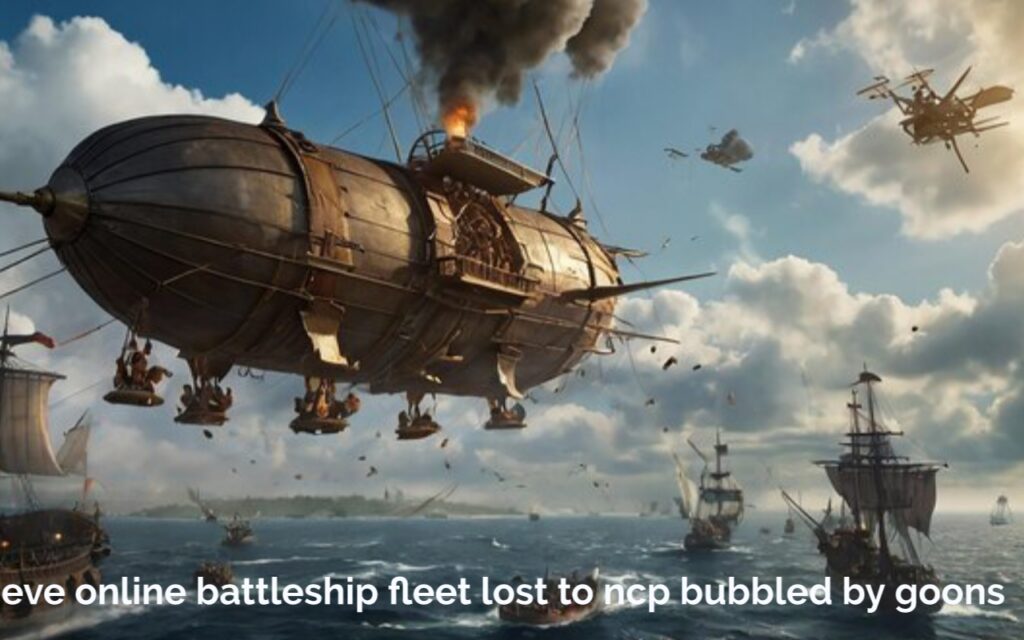 Eve Online Battleship Fleet Lost to NPC Bubbled by Goons